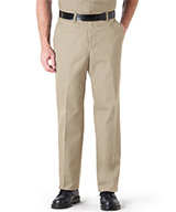 SofTwill® Flat-Front Uniform Pants