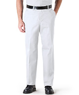 SofTwill® Flat-Front Uniform Pants