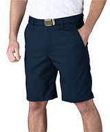 SofTwill® Flat-Front Uniform Shorts