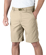 SofTwill® Flat-Front Uniform Shorts