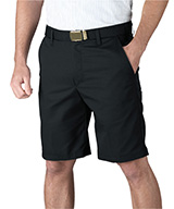 SofTwill® Flat-Front Uniform Shorts