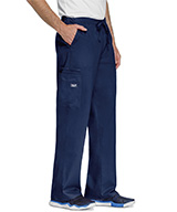 Unisex Drawstring Cargo Scrub Pants