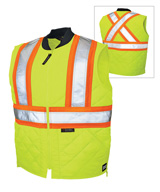 Tough Duck Quilted Safety Freezer Vests