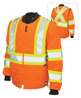 Tough Duck Quilted Safety Freezer Jackets