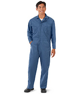 UniWear® Cotton Blend Zip-Front Coveralls