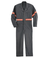 Enhanced Visibility Coveralls