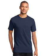 Short Sleeve Cotton T-Shirts with Pocket