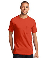 Short Sleeve Cotton T-Shirts with Pocket