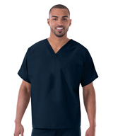 Unisex Poplin Scrub Tops