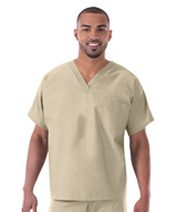 Unisex Poplin Scrub Tops