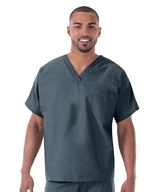 Unisex Poplin Scrub Tops