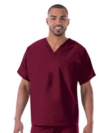 Unisex Poplin Scrub Tops