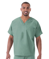Unisex Poplin Scrub Tops