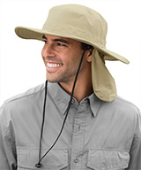 Wide-Brim Ripstop Hats
