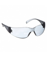 Grey Lens Wrap Around Safety Glasses