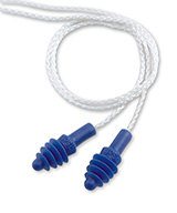Nrr 27db Flanged Multi-Use Corded Ear Plugs